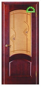Межкомнатная классическая дверь, шпон